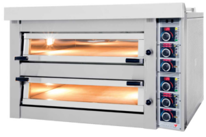 Φούρνος ηλεκτρικός διώροφος για 8 πίτσες Ø45cm North FPD193