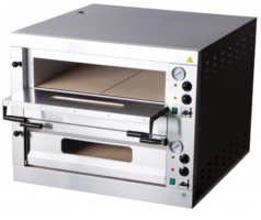 Φούρνος πίτσας ηλεκτρικός διώροφος 12xØ33cm Redfox E12