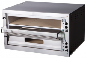 Φούρνος πίτσας ηλεκτρικός διώροφος 18xØ33cm Redfox E18