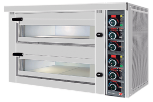 Φούρνος ηλεκτρικός διώροφος για 8 πίτσες Ø36cm North FPD92