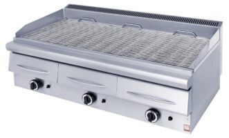 Γκριλ αερίου νερού τριπλό 120x70x34cm Panaritis GS370
