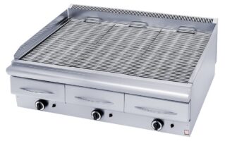Γκριλ αερίου νερού τριπλό 120x90x34cm Panaritis GS390