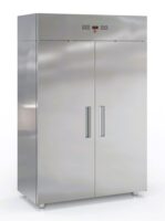 Ψυγείο θάλαμος κατάψυξης διπλός 144x83x205 Inox Dobros THALK14483