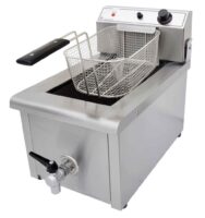 Φριτέζα ηλεκτρική 8Lt μονή 32x54x44cm Tzethan Φ701