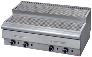 Σουβλάκι grill αερίου νερού 2 επιπέδων 100x63x34cm Panaritis GS4100 60