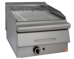 Γκριλ αερίου νερού μονό 60x53x34cm Panaritis GS60