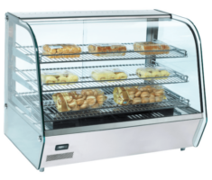 Βιτρίνα επιτραπέζια θερμαινόμενη (856x568x670mm – 160Lt) Karamco RTR-160L