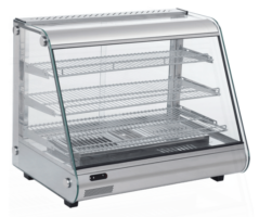 Βιτρίνα επιτραπέζια θερμαινόμενη (678x568x670mm – 130Lt) Karamco RTR-130L-1
