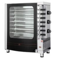 Ψησταριά ηλεκτρική για 7 κοντοσούβλια 69x38x88cm North R7