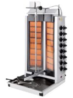 Μηχανή γύρου αερίου 110kg διπλή Turbo 51x50x115cm North DG110