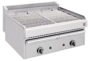 Σχαριέρα αερίου νερού διπλή με λιποσυλλέκτη 77×63×43cm North Τ20