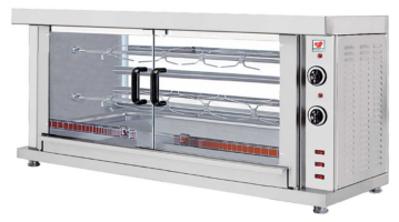 Κοτοπουλιέρα ηλεκτρική με 2 σούβλες 132x46x66cm North HK2