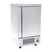 Ψυγείο θάλαμος ψαριών 70x80x130 με 1 πόρτα 4 τελάρα PVC & ψυκτικό μηχάνημα στη βάση Niki Inox TH PS 070KT