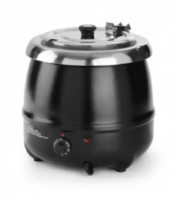 Σουπιέρα ηλεκτρική μαύρη (10Lt – Ø440x450mm) Karamco SK12