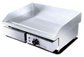 Πλατώ ηλεκτρικό μονό με λεία πλάκα & πανωσήκωμα 55×43×24cm Karamco EG818