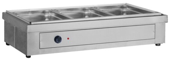 Μπαιν Μαρί χωρίς βιτρίνα επιτραπέζιο INOX DOBROS MERB.74/2GN