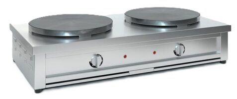 Κρεπιέρα ηλεκτρική διπλή Ø40cm Tzethan Φ40-2