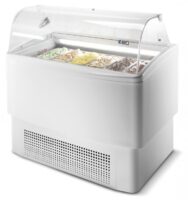 Βιτρίνα παγωτού για 7+7 λεκανάκια βεβιασμένης κυκλοφορίας ISA FIJI 7 LX