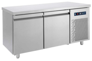 Ψυγείο πάγκος 155×70 συντήρηση με 2 μεγάλες πόρτες & ψυκτικό μηχάνημα Bambas Frost PM7 155