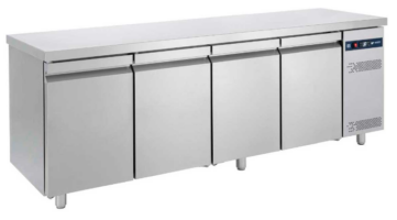 Ψυγείο πάγκος 216×70 με 4 πόρτες GN χωρίς ψυκτικό μηχάνημα Bambas Frost PK 216