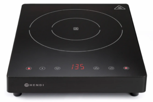 Επαγωγική εστία ψηφιακή 2000W black line Hendi 239391