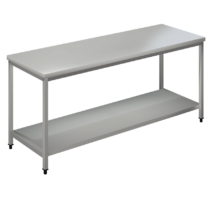 Τραπέζι εργασίας 280×70×85 inox TPM12