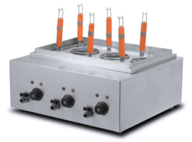 Επιτραπέζιος Ηλεκτρικός Βραστήρας Ζυμαρικών (59x57x28cm-6 Καλάθια) Karamco HEN-6A