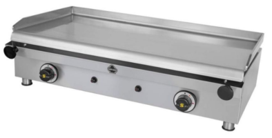 Πλατώ αερίου διπλό με λεία πλάκα inox 80×43,5×23cm Sergas P80 Πλατώ αερίου διπλό με λεία πλάκα inox 80×43,5×23cm Sergas P80