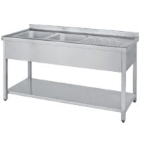 Λάντζα ανοιχτή 180x70x85 με 2 γούρνες 2LA5