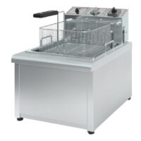 Φριτέζα ηλεκτρική 10Lt μονή 380V/7,5kW 36x57x44cm Tzethan Φ700/380/7,5