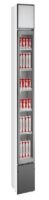 Βιτρίνα συντήρησης 160Lt μονή επιδαπέδια slim line 39x47,5x188cm Karamco RB-160H