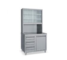 Ερμάριο με Ποτηριέρα, συρτάρια και αμπάρι EP 100