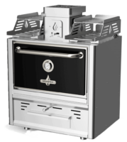 Φούρνος με κάρβουνα ή μπρικέτα Biokan Roaster 56