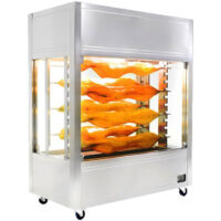 Ψησταριά υγραερίου και κάρβουνου με 12 σούβλες PSG12