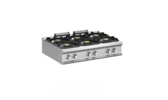 Εστία αερίου επιτραπέζια με 6 εστίες 120x90x25cm FB912TXXL MBM Εστία αερίου επιτραπέζια με 6 εστίες 120x90x25cm FB912TXXL MBM